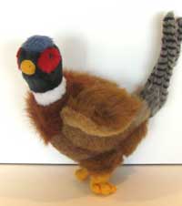 stuffed pheasant doll
